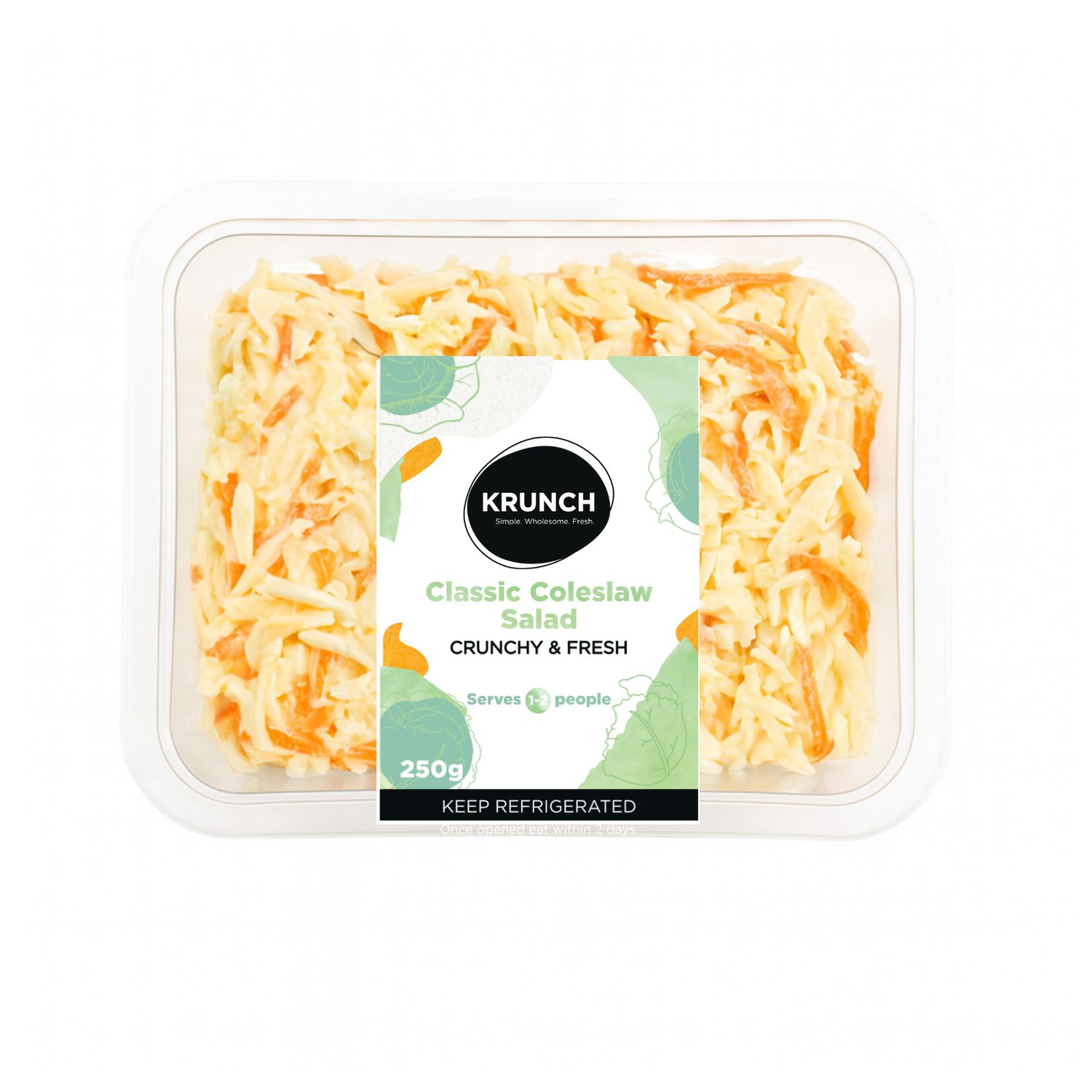 Classic Coleslaw Salad 250g (Krunch)