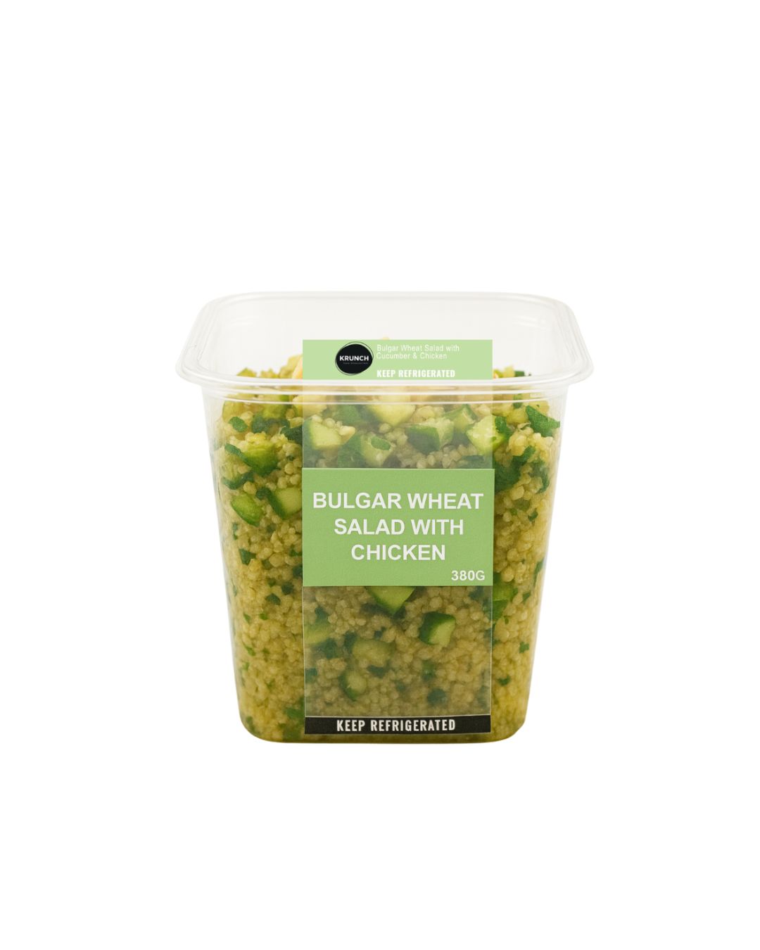 Bulgar Wheat Salad with Cucumber & Chicken 380g (Krunch)