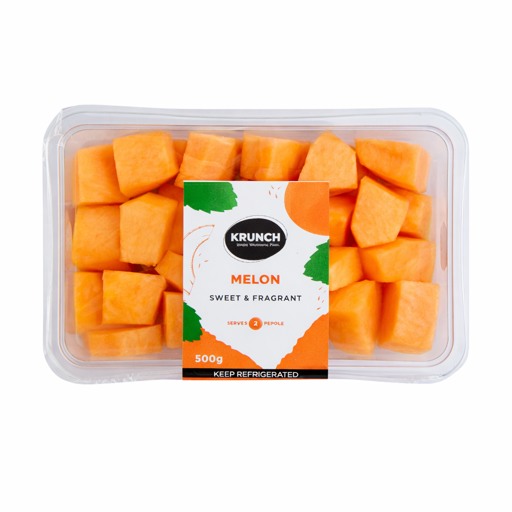 Orange Melon Cut 500g (Krunch)
